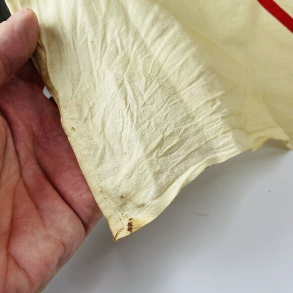 Wahoo Centennial Linen Banner Flag Sign Wahoo Nebraska NE 1970 34"x34" - Picture 4 of 9